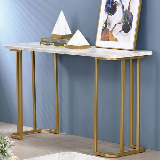 CALISTA Sofa Table - Premium Sofa from FOA East - Just $234! Shop now at Furniture Wholesale Plus  We are the best furniture store in Nashville, Hendersonville, Goodlettsville, Madison, Antioch, Mount Juliet, Lebanon, Gallatin, Springfield, Murfreesboro, Franklin, Brentwood
