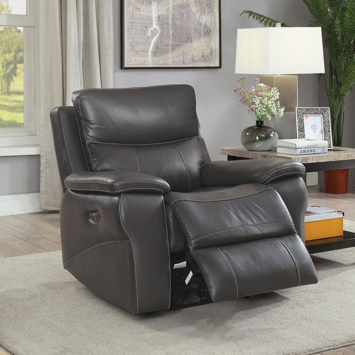 Lila Gray Recliner - Premium Recliner from FOA East - Just $772.20! Shop now at Furniture Wholesale Plus  We are the best furniture store in Nashville, Hendersonville, Goodlettsville, Madison, Antioch, Mount Juliet, Lebanon, Gallatin, Springfield, Murfreesboro, Franklin, Brentwood