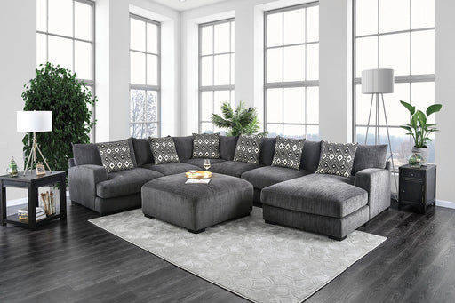 KAYLEE U-Shaped Sectional, Right Chaise - Premium Sectional from FOA East - Just $3112.20! Shop now at Furniture Wholesale Plus  We are the best furniture store in Nashville, Hendersonville, Goodlettsville, Madison, Antioch, Mount Juliet, Lebanon, Gallatin, Springfield, Murfreesboro, Franklin, Brentwood