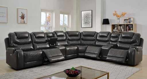 MARIAH Power Sectional + Power Recliner - Premium Living Room Set from FOA East - Just $4167.15! Shop now at Furniture Wholesale Plus  We are the best furniture store in Nashville, Hendersonville, Goodlettsville, Madison, Antioch, Mount Juliet, Lebanon, Gallatin, Springfield, Murfreesboro, Franklin, Brentwood