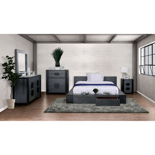 Janeiro Gray 5 Pc. Queen Bedroom Set w/ Chest - Premium Bedroom Set from FOA East - Just $3162.90! Shop now at Furniture Wholesale Plus  We are the best furniture store in Nashville, Hendersonville, Goodlettsville, Madison, Antioch, Mount Juliet, Lebanon, Gallatin, Springfield, Murfreesboro, Franklin, Brentwood