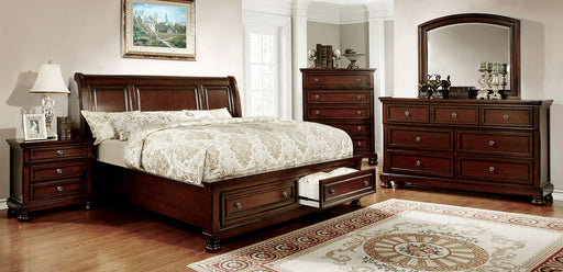NORTHVILLE Dark Cherry 5 Pc. Queen Bedroom Set w/ 2NS - Premium Bedroom Set from FOA East - Just $2813.85! Shop now at Furniture Wholesale Plus  We are the best furniture store in Nashville, Hendersonville, Goodlettsville, Madison, Antioch, Mount Juliet, Lebanon, Gallatin, Springfield, Murfreesboro, Franklin, Brentwood