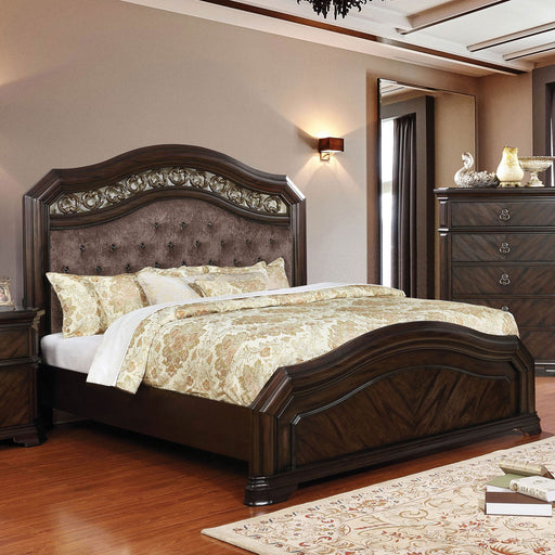 Calliope Espresso Queen Bed - Premium Bed from FOA East - Just $1029.60! Shop now at Furniture Wholesale Plus  We are the best furniture store in Nashville, Hendersonville, Goodlettsville, Madison, Antioch, Mount Juliet, Lebanon, Gallatin, Springfield, Murfreesboro, Franklin, Brentwood