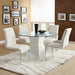 MAUNA 5 Pc. Dining Table Set - Premium Dining Room Set from FOA East - Just $1220.70! Shop now at Furniture Wholesale Plus  We are the best furniture store in Nashville, Hendersonville, Goodlettsville, Madison, Antioch, Mount Juliet, Lebanon, Gallatin, Springfield, Murfreesboro, Franklin, Brentwood