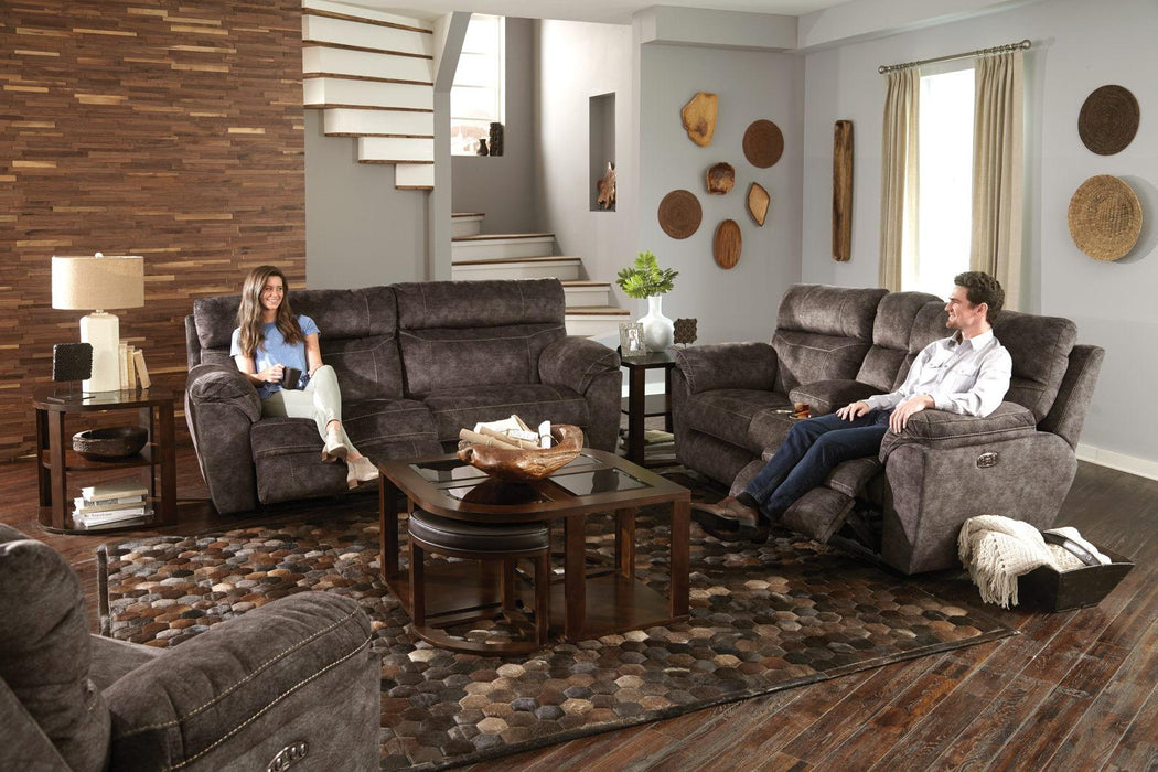 Catnapper Sedona Pwr Hdrst w/Lumbar Lay Flt Rcl Cnsl Loveseat w/Stg & Cphldrs in Smoke 762229 - Premium Loveseat from Catnapper - Just $1722.36! Shop now at Furniture Wholesale Plus  We are the best furniture store in Nashville, Hendersonville, Goodlettsville, Madison, Antioch, Mount Juliet, Lebanon, Gallatin, Springfield, Murfreesboro, Franklin, Brentwood