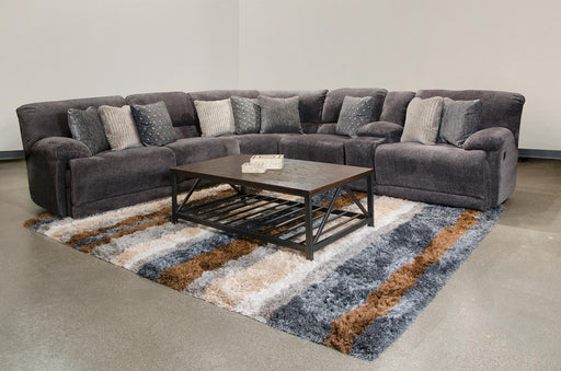 Catnapper Furniture Burbank 6pc Sectional in Smoke - Premium Sectional from Catnapper - Just $2665.12! Shop now at Furniture Wholesale Plus  We are the best furniture store in Nashville, Hendersonville, Goodlettsville, Madison, Antioch, Mount Juliet, Lebanon, Gallatin, Springfield, Murfreesboro, Franklin, Brentwood
