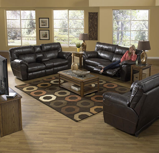Catnapper Nolan Extra Wide Reclining Console Loveseat w/ Storage & Cupholder in Godiva - Premium Loveseat from Catnapper - Just $1139.48! Shop now at Furniture Wholesale Plus  We are the best furniture store in Nashville, Hendersonville, Goodlettsville, Madison, Antioch, Mount Juliet, Lebanon, Gallatin, Springfield, Murfreesboro, Franklin, Brentwood