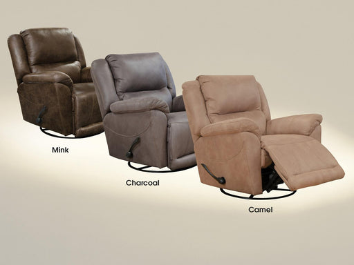 Catnapper Furniture Cole Chaise Swivel Glider Recliner in Mink - Premium Swivel Glider from Catnapper - Just $608.66! Shop now at Furniture Wholesale Plus  We are the best furniture store in Nashville, Hendersonville, Goodlettsville, Madison, Antioch, Mount Juliet, Lebanon, Gallatin, Springfield, Murfreesboro, Franklin, Brentwood