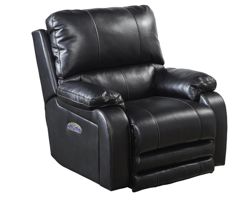 Catnapper Thornton Power Headrest/Power Lay Flat Recliner in Black - Premium Recliner from Catnapper - Just $932.28! Shop now at Furniture Wholesale Plus  We are the best furniture store in Nashville, Hendersonville, Goodlettsville, Madison, Antioch, Mount Juliet, Lebanon, Gallatin, Springfield, Murfreesboro, Franklin, Brentwood