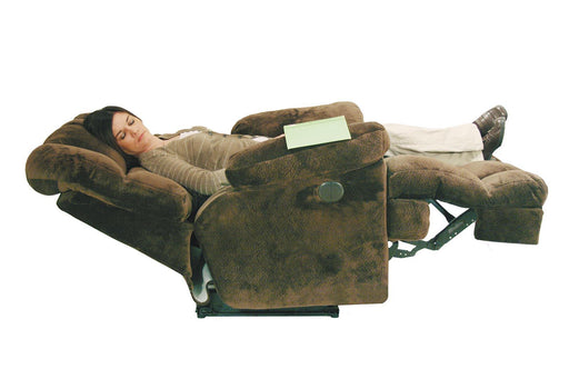 Catnapper Cloud 12 Power Chaise Lay Flat Recliner in Camel - Premium Recliner from Catnapper - Just $841.62! Shop now at Furniture Wholesale Plus  We are the best furniture store in Nashville, Hendersonville, Goodlettsville, Madison, Antioch, Mount Juliet, Lebanon, Gallatin, Springfield, Murfreesboro, Franklin, Brentwood