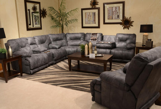 Catnapper Voyager Lay Flat Recliner in Slate - Premium Recliner from Catnapper - Just $751.10! Shop now at Furniture Wholesale Plus  We are the best furniture store in Nashville, Hendersonville, Goodlettsville, Madison, Antioch, Mount Juliet, Lebanon, Gallatin, Springfield, Murfreesboro, Franklin, Brentwood