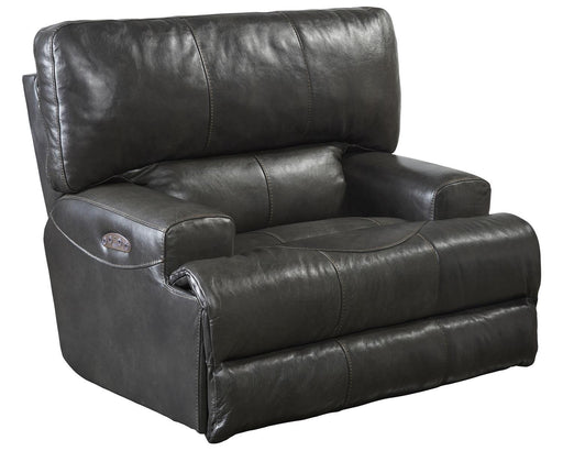 Catnapper Wembley Power Headrest w/ Lumbar Lay Flat Recliner in Steel - Premium Recliner from Catnapper - Just $1546.24! Shop now at Furniture Wholesale Plus  We are the best furniture store in Nashville, Hendersonville, Goodlettsville, Madison, Antioch, Mount Juliet, Lebanon, Gallatin, Springfield, Murfreesboro, Franklin, Brentwood