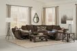 Catnapper Elliott 2pc Power Lay Flat Reclining Sectional in Chocolate - Premium Sectional from Catnapper - Just $2097.78! Shop now at Furniture Wholesale Plus  We are the best furniture store in Nashville, Hendersonville, Goodlettsville, Madison, Antioch, Mount Juliet, Lebanon, Gallatin, Springfield, Murfreesboro, Franklin, Brentwood