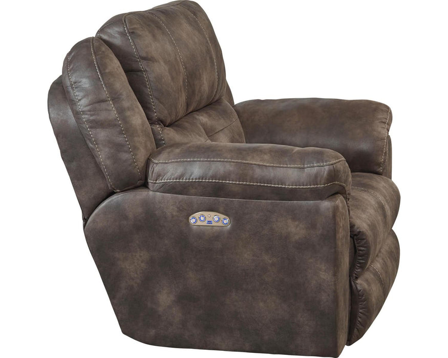 Catnapper Ferrington Power Headrest with Lumbar Power Lay Flat Recliner in Dusk - Premium Chair from Catnapper - Just $1054! Shop now at Furniture Wholesale Plus  We are the best furniture store in Nashville, Hendersonville, Goodlettsville, Madison, Antioch, Mount Juliet, Lebanon, Gallatin, Springfield, Murfreesboro, Franklin, Brentwood