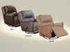 Catnapper Furniture Cole Chaise Swivel Glider Recliner in Charcoal - Premium Swivel Glider from Catnapper - Just $595.70! Shop now at Furniture Wholesale Plus  We are the best furniture store in Nashville, Hendersonville, Goodlettsville, Madison, Antioch, Mount Juliet, Lebanon, Gallatin, Springfield, Murfreesboro, Franklin, Brentwood