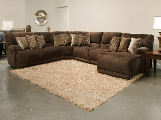 Catnapper Furniture Burbank Left Side Facing  Chaise in Chocolate - Premium Chaise from Catnapper - Just $802.90! Shop now at Furniture Wholesale Plus  We are the best furniture store in Nashville, Hendersonville, Goodlettsville, Madison, Antioch, Mount Juliet, Lebanon, Gallatin, Springfield, Murfreesboro, Franklin, Brentwood