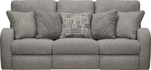 Catnapper Furniture Liam Power Headrest Power Lay Flat Reclining Sofa in Concrete/Storm - Premium Sofa from Catnapper - Just $1424.50! Shop now at Furniture Wholesale Plus  We are the best furniture store in Nashville, Hendersonville, Goodlettsville, Madison, Antioch, Mount Juliet, Lebanon, Gallatin, Springfield, Murfreesboro, Franklin, Brentwood