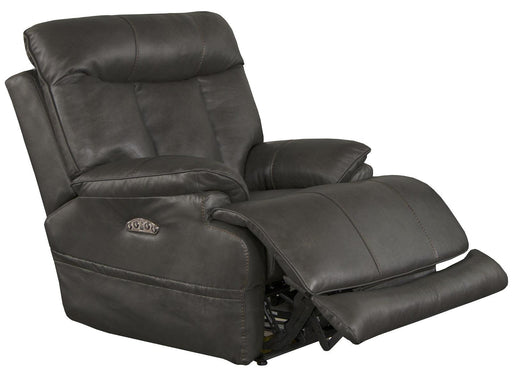 Catnapper Furniture Naples Power Headrest with Lumbar Power Lay Flat Recliner with Extended Ottoman in Steel - Premium Recliner from Catnapper - Just $1152.42! Shop now at Furniture Wholesale Plus  We are the best furniture store in Nashville, Hendersonville, Goodlettsville, Madison, Antioch, Mount Juliet, Lebanon, Gallatin, Springfield, Murfreesboro, Franklin, Brentwood