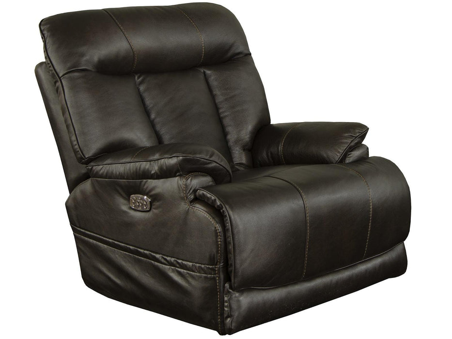 Catnapper Furnture Naple Power Headrest Power Lay Flat Recliner with Extended Ottoman in Chocolate - Premium Recliner from Catnapper - Just $1061.78! Shop now at Furniture Wholesale Plus  We are the best furniture store in Nashville, Hendersonville, Goodlettsville, Madison, Antioch, Mount Juliet, Lebanon, Gallatin, Springfield, Murfreesboro, Franklin, Brentwood