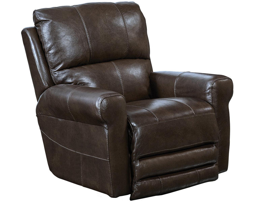 Catnapper Hoffner Power Lay Flat Recliner in Chocolate - Premium Recliner from Catnapper - Just $1023.06! Shop now at Furniture Wholesale Plus  We are the best furniture store in Nashville, Hendersonville, Goodlettsville, Madison, Antioch, Mount Juliet, Lebanon, Gallatin, Springfield, Murfreesboro, Franklin, Brentwood