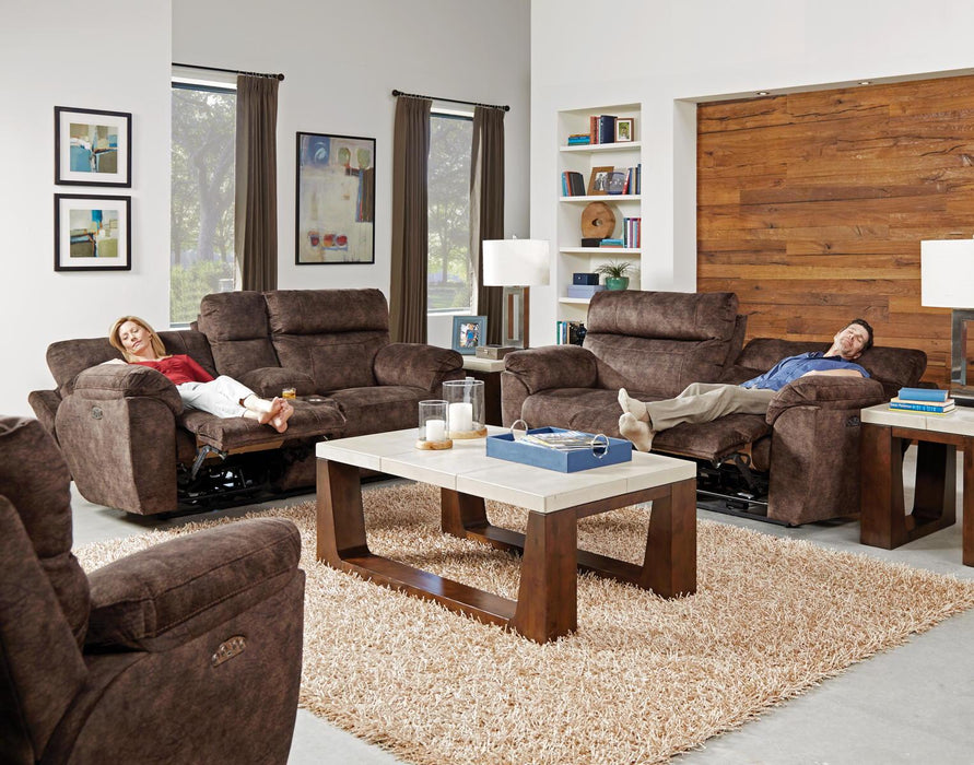 Catnapper Sedona Pwr Hdrst w/Lumbar Lay Flt Rcl Cnsl Loveseat w/Stg & Cphldrs in Mocha 762229 - Premium Loveseat from Catnapper - Just $1722.36! Shop now at Furniture Wholesale Plus  We are the best furniture store in Nashville, Hendersonville, Goodlettsville, Madison, Antioch, Mount Juliet, Lebanon, Gallatin, Springfield, Murfreesboro, Franklin, Brentwood