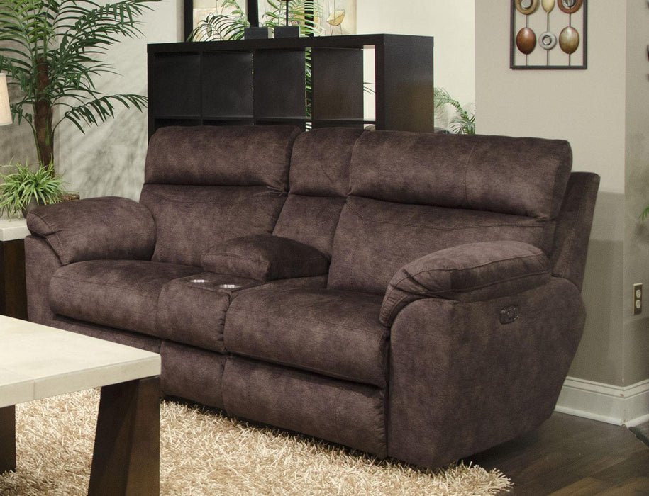 Catnapper Sedona Pwr Hdrst w/Lumbar Lay Flt Rcl Cnsl Loveseat w/Stg & Cphldrs in Mocha 762229 - Premium Loveseat from Catnapper - Just $1722.36! Shop now at Furniture Wholesale Plus  We are the best furniture store in Nashville, Hendersonville, Goodlettsville, Madison, Antioch, Mount Juliet, Lebanon, Gallatin, Springfield, Murfreesboro, Franklin, Brentwood