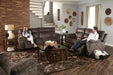 Catnapper Sedona Pwr Hdrst w/Lumbar Lay Flt Rcl Cnsl Loveseat w/Stg & Cphldrs in Smoke 762229 - Premium Loveseat from Catnapper - Just $1722.36! Shop now at Furniture Wholesale Plus  We are the best furniture store in Nashville, Hendersonville, Goodlettsville, Madison, Antioch, Mount Juliet, Lebanon, Gallatin, Springfield, Murfreesboro, Franklin, Brentwood