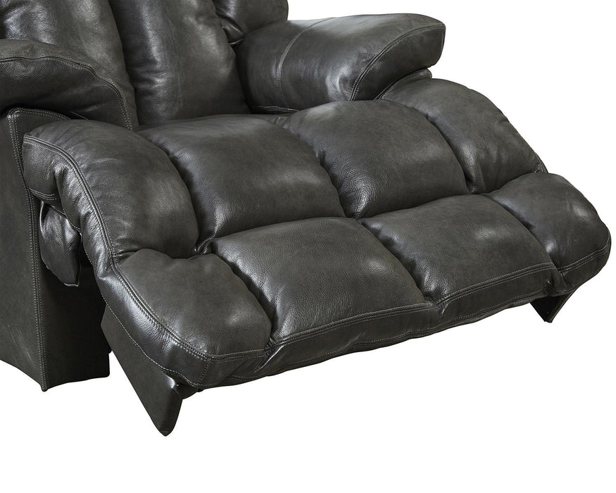 Catnapper Victor Chaise Rocker Recliner in Steel - Premium Recliner from Catnapper - Just $932.28! Shop now at Furniture Wholesale Plus  We are the best furniture store in Nashville, Hendersonville, Goodlettsville, Madison, Antioch, Mount Juliet, Lebanon, Gallatin, Springfield, Murfreesboro, Franklin, Brentwood