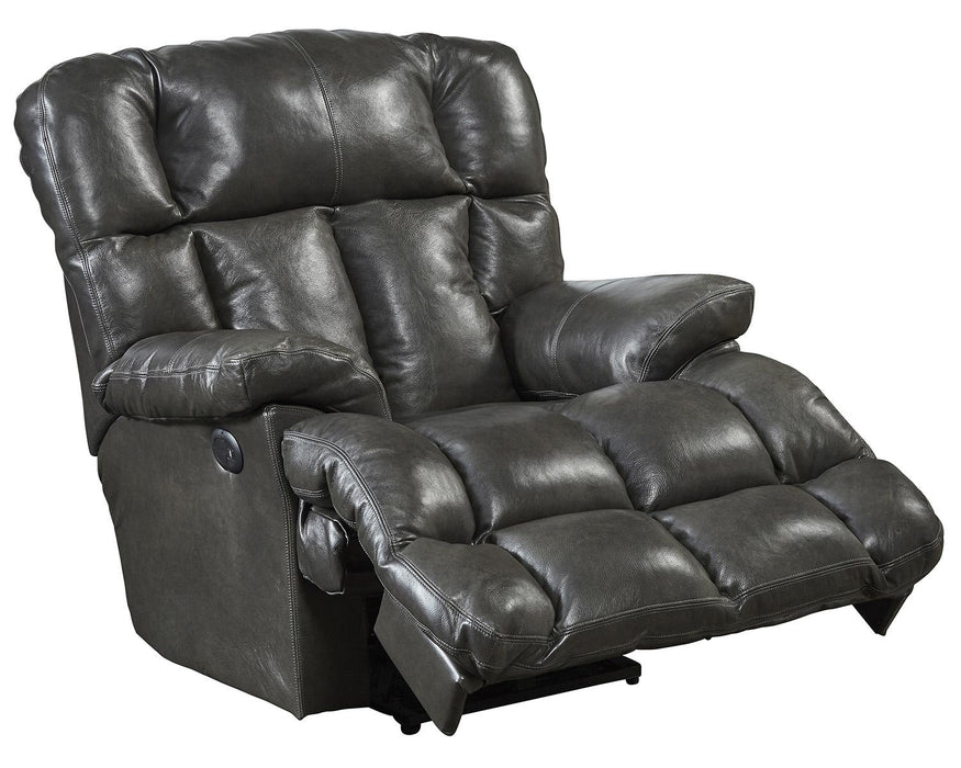 Catnapper Victor Chaise Rocker Recliner in Steel - Premium Recliner from Catnapper - Just $932.28! Shop now at Furniture Wholesale Plus  We are the best furniture store in Nashville, Hendersonville, Goodlettsville, Madison, Antioch, Mount Juliet, Lebanon, Gallatin, Springfield, Murfreesboro, Franklin, Brentwood