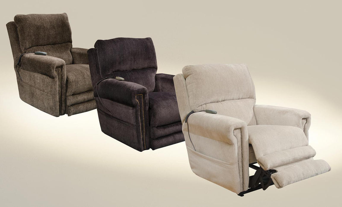 Catnapper Warner Power Headrest w/Lumbar Power Lay Flat Recliner in Putty 764862 - Premium Recliner from Catnapper - Just $1385.66! Shop now at Furniture Wholesale Plus  We are the best furniture store in Nashville, Hendersonville, Goodlettsville, Madison, Antioch, Mount Juliet, Lebanon, Gallatin, Springfield, Murfreesboro, Franklin, Brentwood