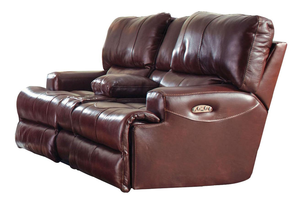 Catnapper Wembley Lay Flat Reclining Console Loveseat in Walnut - Premium Loveseat from Catnapper - Just $1592.72! Shop now at Furniture Wholesale Plus  We are the best furniture store in Nashville, Hendersonville, Goodlettsville, Madison, Antioch, Mount Juliet, Lebanon, Gallatin, Springfield, Murfreesboro, Franklin, Brentwood