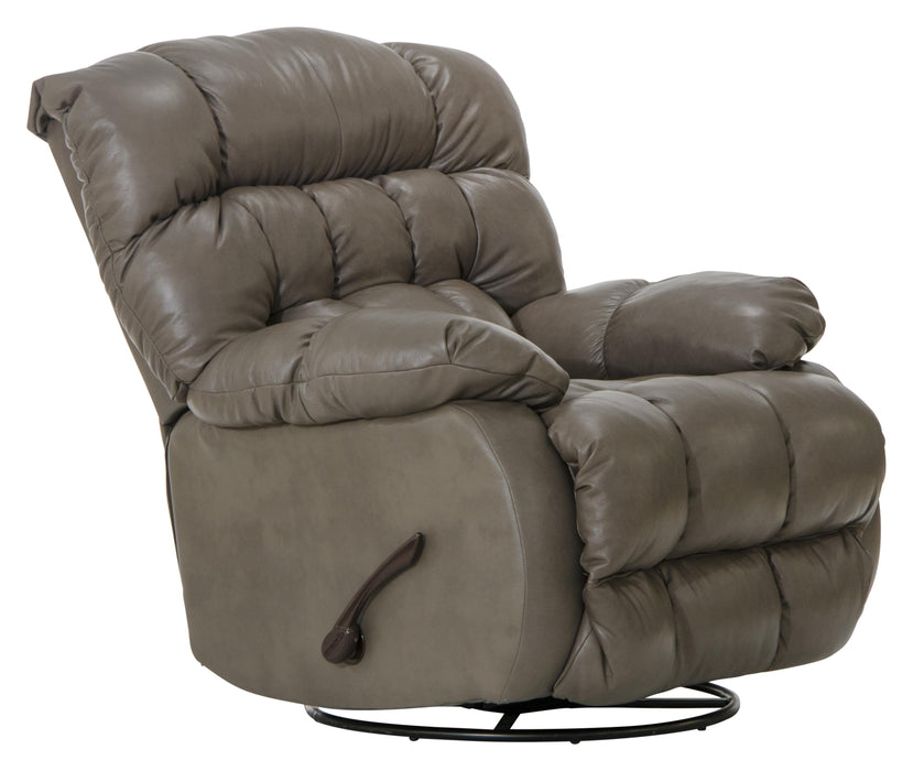 Pendleton Leather Chaise Swivel Glider Recliner - Premium Recliner from Catnapper - Just $850! Shop now at Furniture Wholesale Plus  We are the best furniture store in Nashville, Hendersonville, Goodlettsville, Madison, Antioch, Mount Juliet, Lebanon, Gallatin, Springfield, Murfreesboro, Franklin, Brentwood