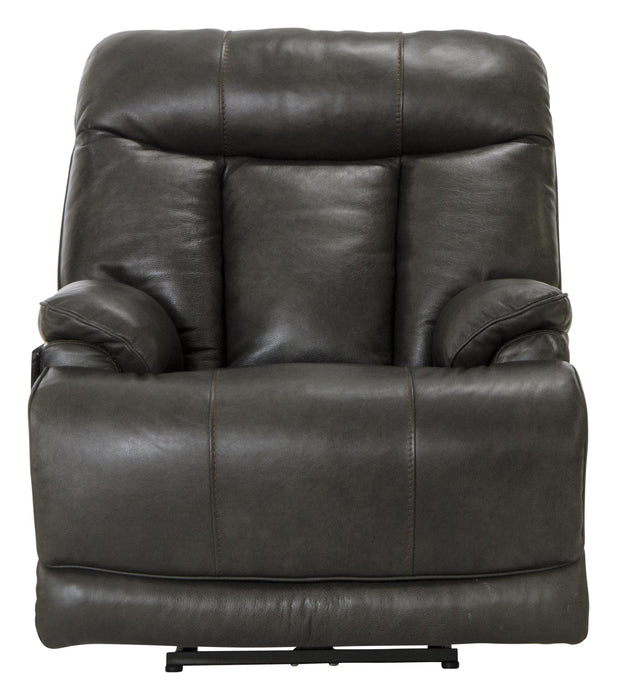 Naples Leather Power Lay Flat Recliner with Power Adjustable Headrest, Power Adjustable Lumbar Support and Extra Extension Footrest - Premium Recliner from Catnapper - Just $1100! Shop now at Furniture Wholesale Plus  We are the best furniture store in Nashville, Hendersonville, Goodlettsville, Madison, Antioch, Mount Juliet, Lebanon, Gallatin, Springfield, Murfreesboro, Franklin, Brentwood