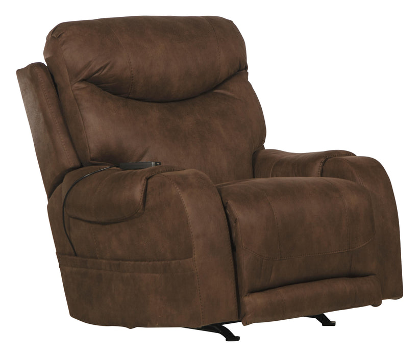 Recharger Power Rocker Recliner with Power Adjustable Headrest & Lumbar and CR3 Heat & Massage - Premium Recliner from Catnapper - Just $998! Shop now at Furniture Wholesale Plus  We are the best furniture store in Nashville, Hendersonville, Goodlettsville, Madison, Antioch, Mount Juliet, Lebanon, Gallatin, Springfield, Murfreesboro, Franklin, Brentwood