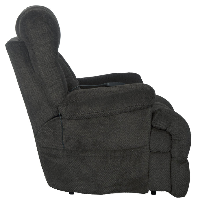 Sterling Power Lay Flat Recliner with Power Adjustable Headrest and Lumbar with Heat & Massage - Premium Table from Catnapper - Just $870! Shop now at Furniture Wholesale Plus  We are the best furniture store in Nashville, Hendersonville, Goodlettsville, Madison, Antioch, Mount Juliet, Lebanon, Gallatin, Springfield, Murfreesboro, Franklin, Brentwood