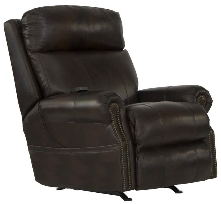 Vito Leather Power Rocker Recliner with Power Adjustable Headrest and Lumbar and CR3 Therapeutic Massage - Premium Table from Catnapper - Just $1250! Shop now at Furniture Wholesale Plus  We are the best furniture store in Nashville, Hendersonville, Goodlettsville, Madison, Antioch, Mount Juliet, Lebanon, Gallatin, Springfield, Murfreesboro, Franklin, Brentwood