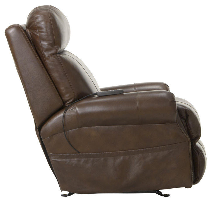 Vito Leather Power Rocker Recliner with Power Adjustable Headrest and Lumbar and CR3 Therapeutic Massage - Premium Table from Catnapper - Just $1250! Shop now at Furniture Wholesale Plus  We are the best furniture store in Nashville, Hendersonville, Goodlettsville, Madison, Antioch, Mount Juliet, Lebanon, Gallatin, Springfield, Murfreesboro, Franklin, Brentwood