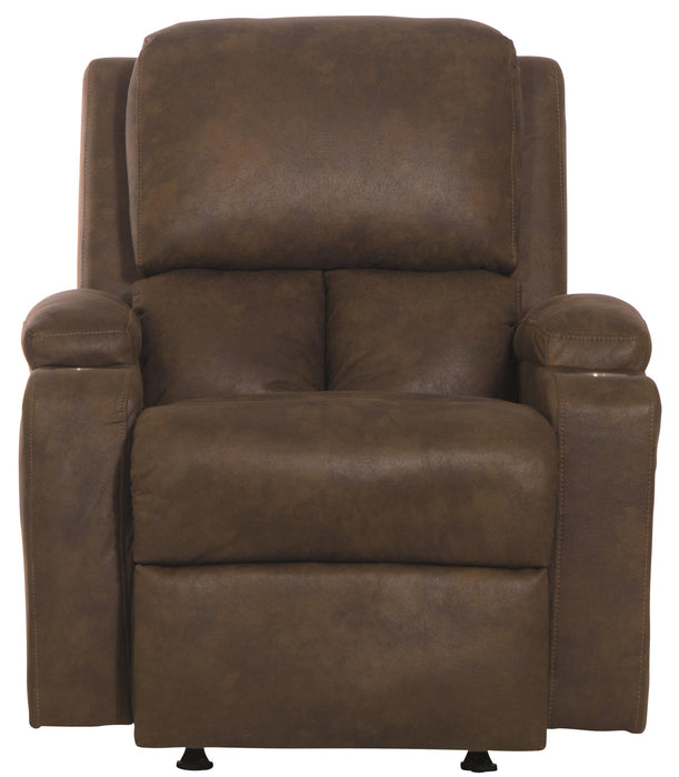 Kyle Rocker Recliner with Two Cupholders - Premium Recliner from Catnapper - Just $458! Shop now at Furniture Wholesale Plus  We are the best furniture store in Nashville, Hendersonville, Goodlettsville, Madison, Antioch, Mount Juliet, Lebanon, Gallatin, Springfield, Murfreesboro, Franklin, Brentwood