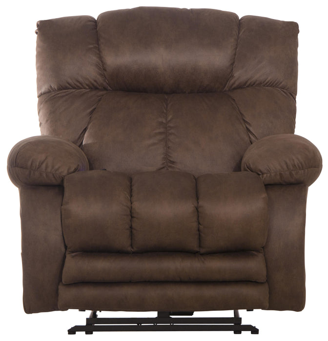 Dawkins Oversized Power Lay Flat Recliner with Extra Extension Footrest - Premium Recliner from Catnapper - Just $1050! Shop now at Furniture Wholesale Plus  We are the best furniture store in Nashville, Hendersonville, Goodlettsville, Madison, Antioch, Mount Juliet, Lebanon, Gallatin, Springfield, Murfreesboro, Franklin, Brentwood