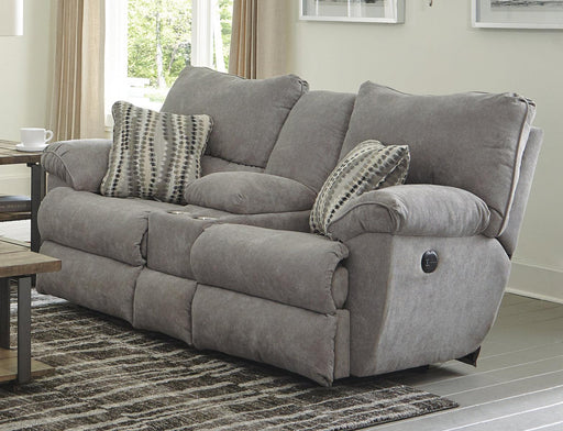 Catnapper Furniture Sadler Power Lay Flat Reclining Console Loveseat in Mica - Premium Loveseat from Catnapper - Just $1282.06! Shop now at Furniture Wholesale Plus  We are the best furniture store in Nashville, Hendersonville, Goodlettsville, Madison, Antioch, Mount Juliet, Lebanon, Gallatin, Springfield, Murfreesboro, Franklin, Brentwood