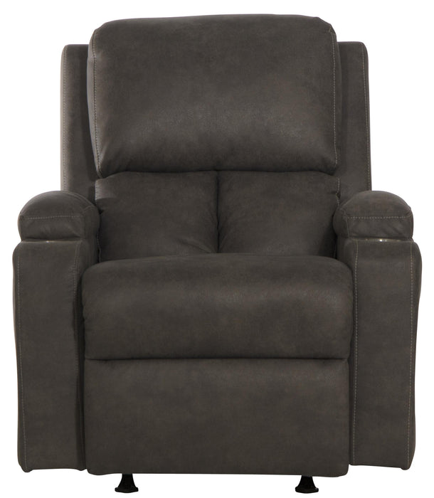 Kyle Rocker Recliner with Two Cupholders - Premium Recliner from Catnapper - Just $458! Shop now at Furniture Wholesale Plus  We are the best furniture store in Nashville, Hendersonville, Goodlettsville, Madison, Antioch, Mount Juliet, Lebanon, Gallatin, Springfield, Murfreesboro, Franklin, Brentwood