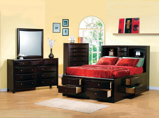 Phoenix Queen Bookcase Bed - Premium Bed from Coaster Z2 Standard - Just $1258! Shop now at Furniture Wholesale Plus  We are the best furniture store in Nashville, Hendersonville, Goodlettsville, Madison, Antioch, Mount Juliet, Lebanon, Gallatin, Springfield, Murfreesboro, Franklin, Brentwood