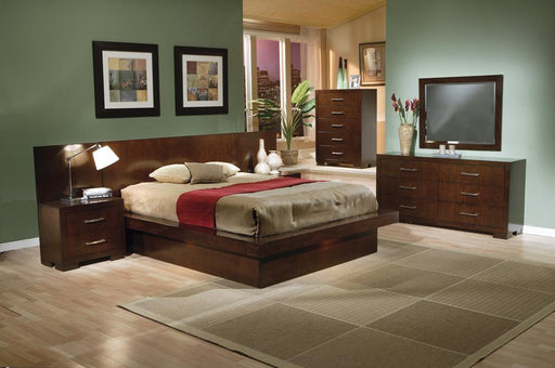 Jessica Dark Cappuccino King Platform Bed - Premium Bed from Coaster Z2 Standard - Just $838! Shop now at Furniture Wholesale Plus  We are the best furniture store in Nashville, Hendersonville, Goodlettsville, Madison, Antioch, Mount Juliet, Lebanon, Gallatin, Springfield, Murfreesboro, Franklin, Brentwood