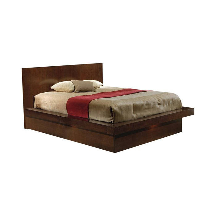 Jessica Dark Cappuccino King Platform Bed - Premium Bed from Coaster Z2 Standard - Just $838! Shop now at Furniture Wholesale Plus  We are the best furniture store in Nashville, Hendersonville, Goodlettsville, Madison, Antioch, Mount Juliet, Lebanon, Gallatin, Springfield, Murfreesboro, Franklin, Brentwood