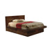 Jessica Dark Cappuccino Queen Platform Bed - Premium Bed from Coaster Z2 Standard - Just $698! Shop now at Furniture Wholesale Plus  We are the best furniture store in Nashville, Hendersonville, Goodlettsville, Madison, Antioch, Mount Juliet, Lebanon, Gallatin, Springfield, Murfreesboro, Franklin, Brentwood