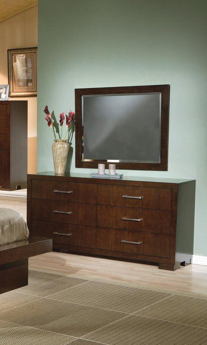 Jessica Cappuccino Six Drawer Dresser - Premium Dresser from Coaster Z2 Standard - Just $668! Shop now at Furniture Wholesale Plus  We are the best furniture store in Nashville, Hendersonville, Goodlettsville, Madison, Antioch, Mount Juliet, Lebanon, Gallatin, Springfield, Murfreesboro, Franklin, Brentwood