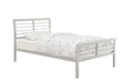 Cooper Contemporary Silver Queen Bed - Premium Bed from Coaster Z2 Standard - Just $270! Shop now at Furniture Wholesale Plus  We are the best furniture store in Nashville, Hendersonville, Goodlettsville, Madison, Antioch, Mount Juliet, Lebanon, Gallatin, Springfield, Murfreesboro, Franklin, Brentwood