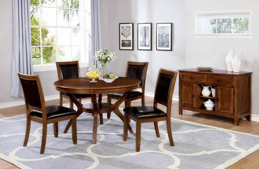 Nelms Casual Deep Brown Dining Table - Premium Dining Table from Coaster Z2 Standard - Just $350! Shop now at Furniture Wholesale Plus  We are the best furniture store in Nashville, Hendersonville, Goodlettsville, Madison, Antioch, Mount Juliet, Lebanon, Gallatin, Springfield, Murfreesboro, Franklin, Brentwood