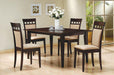 Gabriel Casual Beige and Cappuccino Dining Chair - Premium Dining Chair from Coaster Z2 Standard - Just $88! Shop now at Furniture Wholesale Plus  We are the best furniture store in Nashville, Hendersonville, Goodlettsville, Madison, Antioch, Mount Juliet, Lebanon, Gallatin, Springfield, Murfreesboro, Franklin, Brentwood