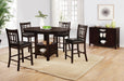Lavon Transitional Espresso Counter Height Chair - Premium Counter Height Chair from Coaster Z2 Standard - Just $100! Shop now at Furniture Wholesale Plus  We are the best furniture store in Nashville, Hendersonville, Goodlettsville, Madison, Antioch, Mount Juliet, Lebanon, Gallatin, Springfield, Murfreesboro, Franklin, Brentwood